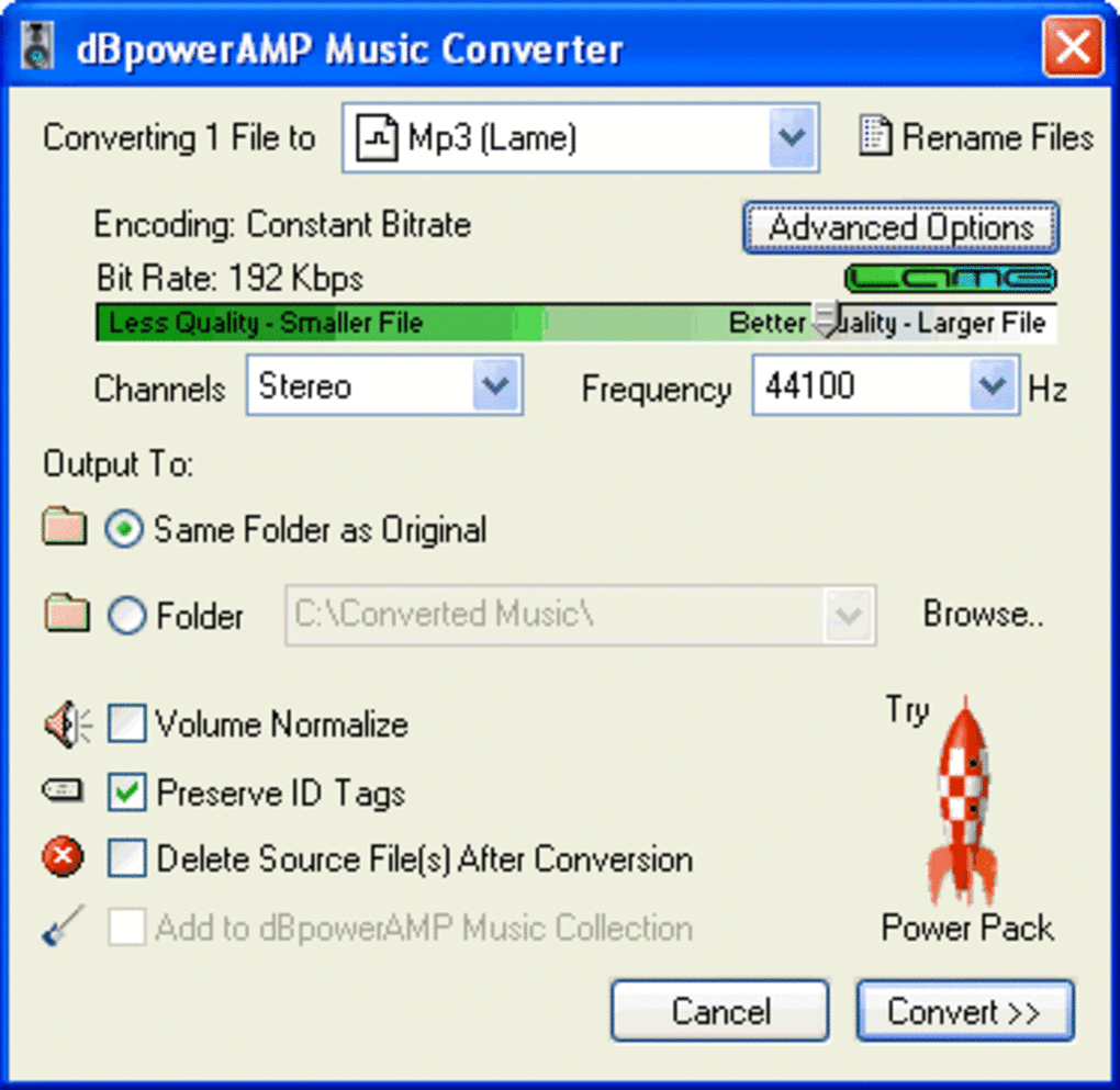 dbpoweramp music converter free download mac